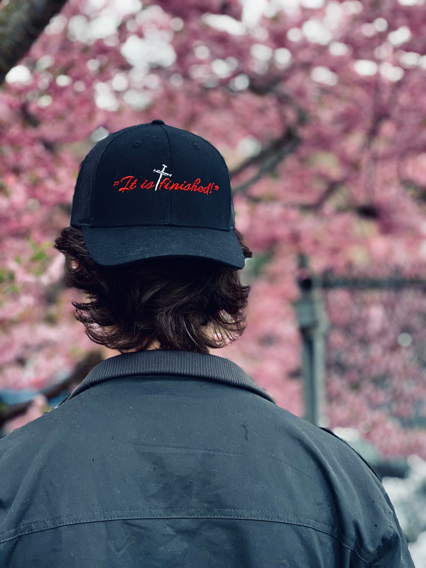 "It is finished!" Retro Trucker Cap