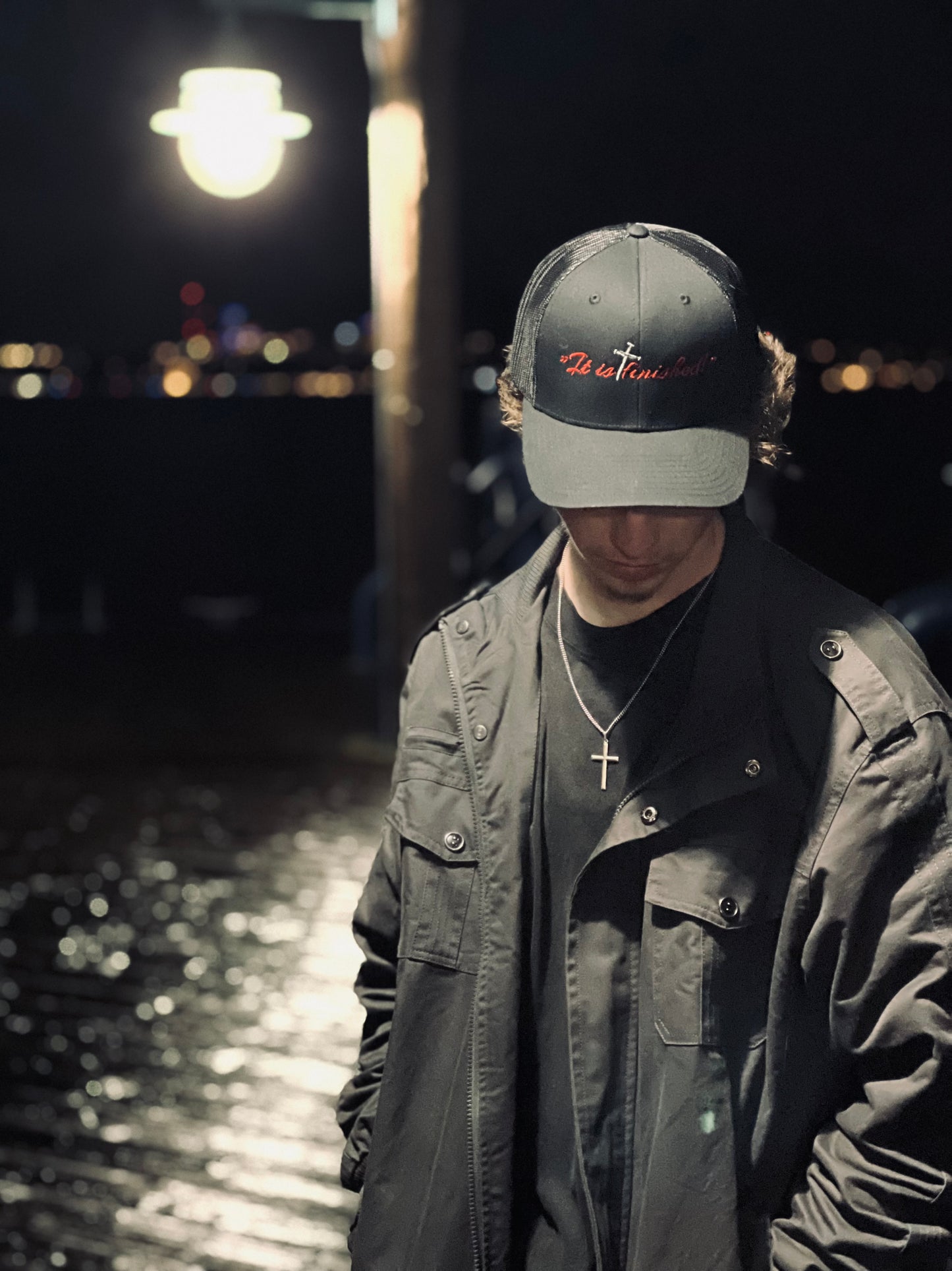 "It is finished!" Retro Trucker Cap